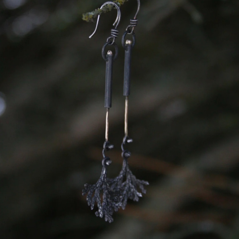 Cedar Cast Earrings - image 5